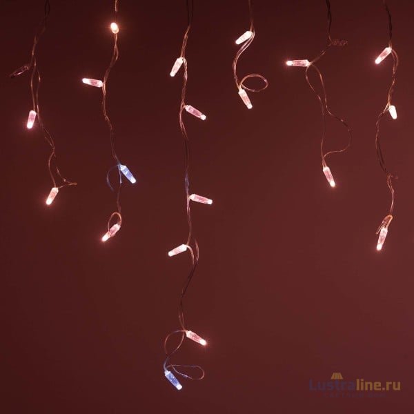 Светодиодная гирлянда Arlight ARD-Edge-Classic-2400x600-Clear-88LED-Flash Rose Gold 031189