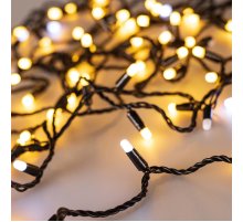 Светодиодная гирлянда Arlight ARD-String-Classic-10000-Black-100LED-Milk-Flash Warm 031208