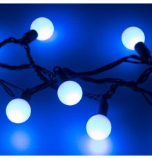 Светодиодная гирлянда Arlight ARD-Ball-Classic-D23-20000-Black-160LED Blue 025629