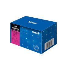 Уличная светодиодная гирлянда (UL-00007209) Uniel бахрома 220V белый ULD-B2007-100/TTK White IP44