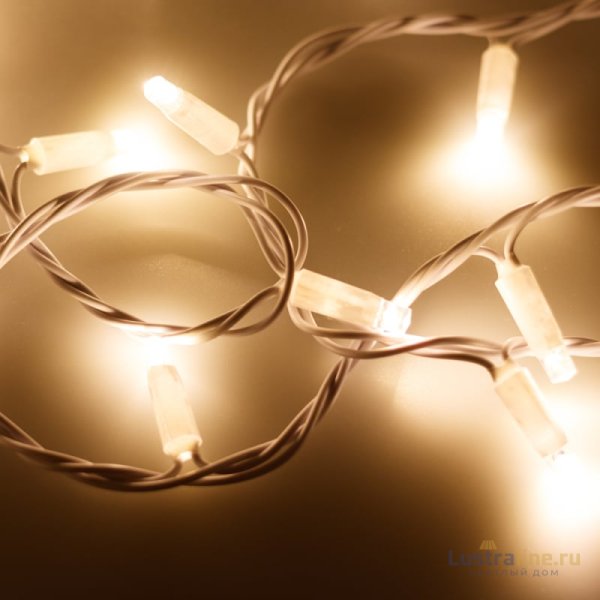 Светодиодная гирлянда Arlight ARD-String-Classic-10000-White-100LED-Std Warm 025809