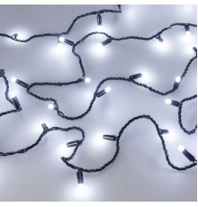 Светодиодная гирлянда Arlight ARD-String-Classic-1000-Black-100LED-Milk-Pulse White 031652