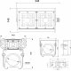 Уличный светильник Светон Фрегат 21-45-Ш-155x70-ПТ/0/0-5К80-У67 CB-C0612040