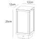 Ландшафтный светильник Arte Lamp Pot A1631FN-1BK
