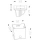 Грунтовый светильник Deko-Light Square COB 730199
