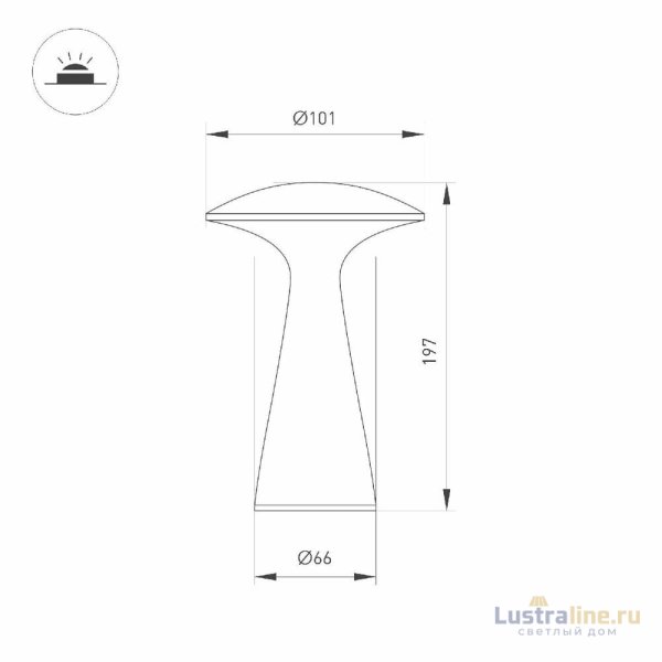Уличная настольная лампа Arlight SP-COLLADA-TAB-1.5W Warm3000-MIX (WH, 123 deg) 044368 Уличная настольная лампа Arlight SP-COLLADA-TAB-1.5W Warm3000-MIX (WH, 123 deg) 044368