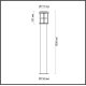 Уличный светильник Odeon Light Magus 4964/1F