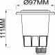 Уличный светильник Deko-Light Aton 730474