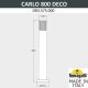 Садовый светильник Fumagalli DR3.575.000.WXU1L