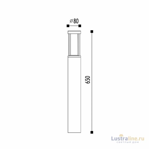 Ландшафтный светильник Elvan PJ-1513/1-11,5W-WW-Gr Ландшафтный светильник Elvan PJ-1513/1-11,5W-WW-Gr