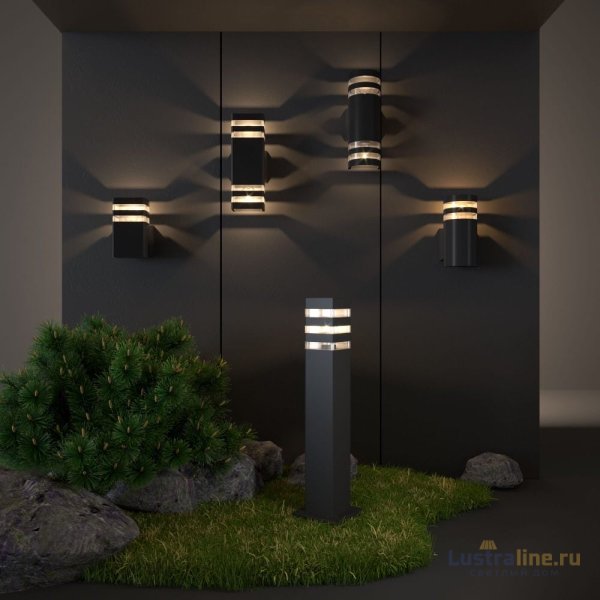 Уличный светильник Elektrostandard 1550 Techno черный 4690389083082 Уличный светильник Elektrostandard 1550 Techno черный 4690389083082