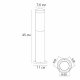 Ландшафтный светильник Arte Lamp Salire A3158PA-1BK