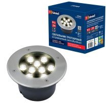Ландшафтный светодиодный светильник (UL-00006826) Uniel ULU-B12A-9W/2700K IP67 Grey