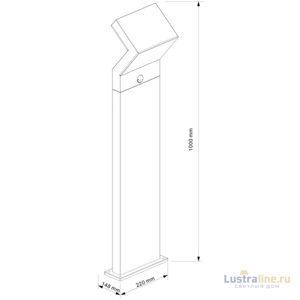 Ландшафтный светильник Deko-Light Taygeta 1000 733039 Ландшафтный светильник Deko-Light Taygeta 1000 733039