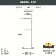 Садовый светильник Fumagalli DR2.574.000.LYF1R