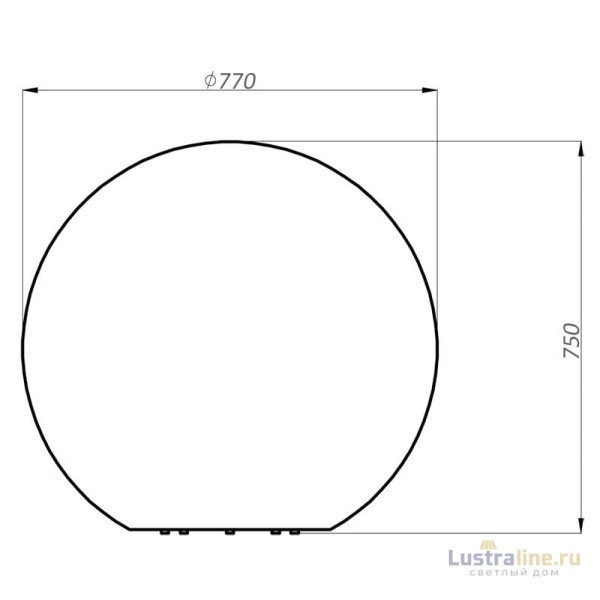 Уличный светильник Deko-Light Ball light 836958