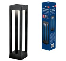 Уличный светодиодный светильник (UL-00006814) Uniel ULU-T06A-10W/3000K IP65 Black
