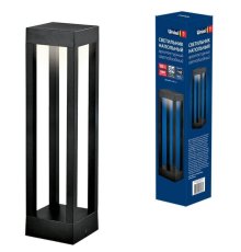 Уличный светодиодный светильник (UL-00006814) Uniel ULU-T06A-10W/3000K IP65 Black