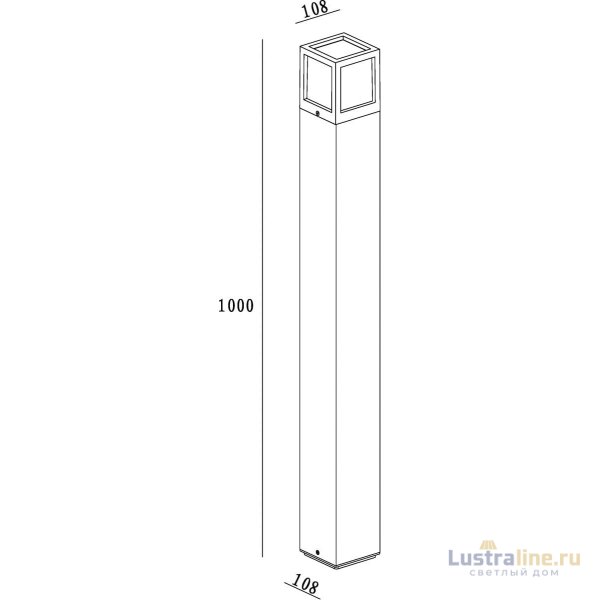 Ландшафтный светильник Deko-Light Facado 733018