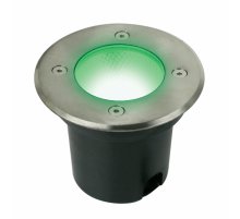 Грунтовый светильник Uniel ULU-B14A-6W/GREEN IP67 GREY UL-00012392