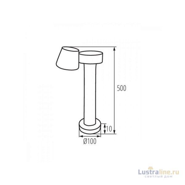 Садово-парковый светильник Kanlux Dromi Led 50 7W-GR 32532 Садово-парковый светильник Kanlux Dromi Led 50 7W-GR 32532