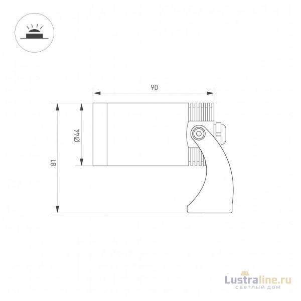 Светильник для фонтанов Arlight Kt-water 028079 Светильник для фонтанов Arlight Kt-water 028079