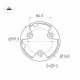 Ландшафтный светильник Arlight LGD-LANDMARK-BOLL-H1200-20W Warm3500-MIX 047692