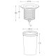 Грунтовый светильник Deko-Light HP 730255