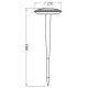 Грунтовый светильник Deko-Light Bermuda 733060