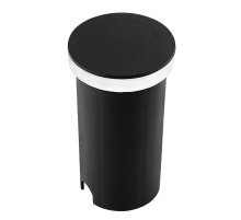 Грунтовый светильник Arte Lamp Piazza A3601IN-1BK
