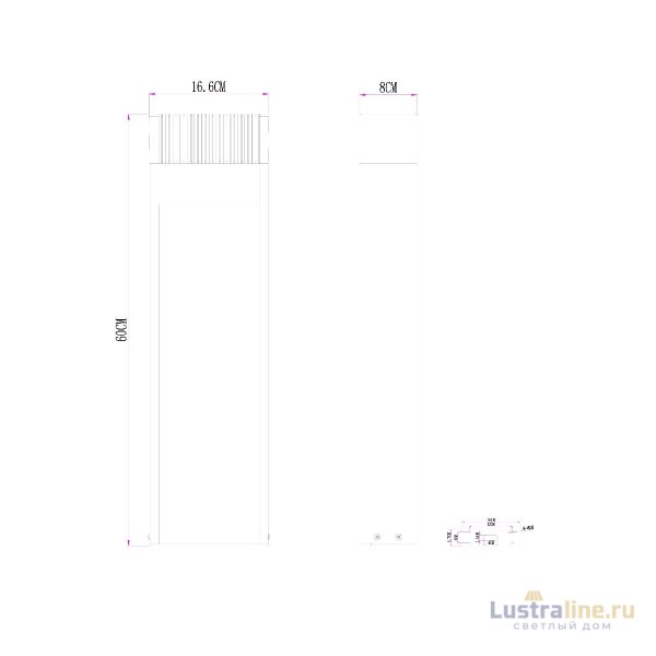 Ландшафтный светильник Arte Lamp Arneb A2146PA-1BR Ландшафтный светильник Arte Lamp Arneb A2146PA-1BR