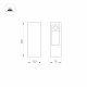 Уличный светодиодный светильник Arlight LGD-Mark-Boll-H650-7W Warm3000 029965