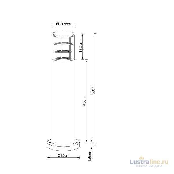 Ландшафтный светильник Arte Lamp Tokyo A5316PA-1BK
