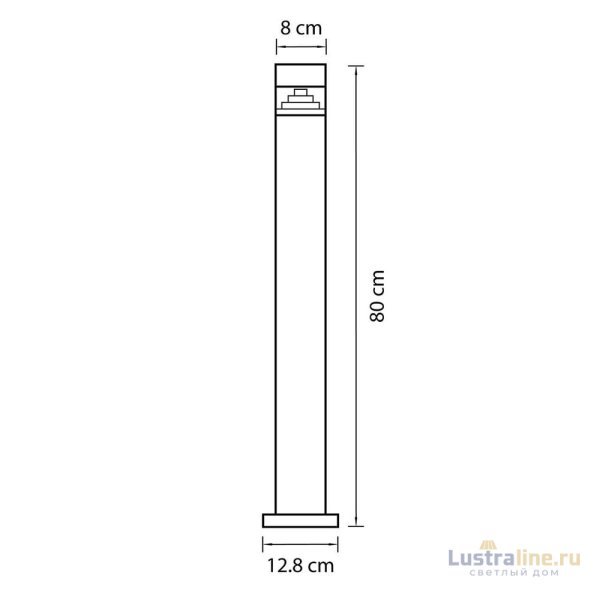 Уличный светодиодный светильник Lightstar Raggio 377707