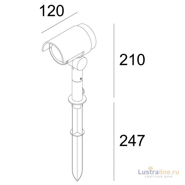Грунтовый светильник Deko-Light Keid 732095 Грунтовый светильник Deko-Light Keid 732095