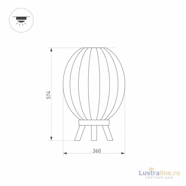 Уличный светодиодный светильник Arlight LGD-Pearl-Boll-H574-12W Warm3000 030005 Уличный светодиодный светильник Arlight LGD-Pearl-Boll-H574-12W Warm3000 030005