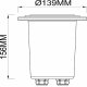 Грунтовый светильник Deko-Light Pavo 730479