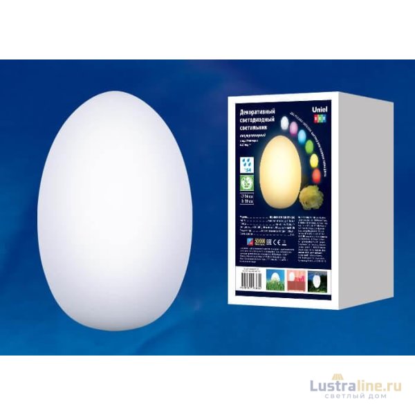 Уличный светодиодный светильник (UL-00003302) Uniel ULG-R003 019/RGB IP54 Egg
