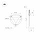 Ландшафтный светильник Arlight LGD-LANDMARK-BOLL-H1200-20W Warm3500-MIX 047692