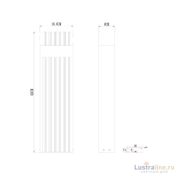 Ландшафтный светильник Arte Lamp Arneb A2146PA-1BK Ландшафтный светильник Arte Lamp Arneb A2146PA-1BK