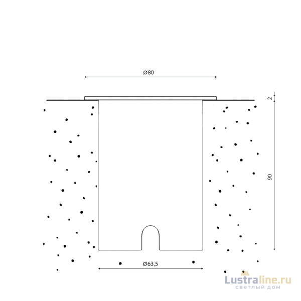 Ландшафтный светильник Lumker AL-DL0473-7-NW 003743 Ландшафтный светильник Lumker AL-DL0473-7-NW 003743