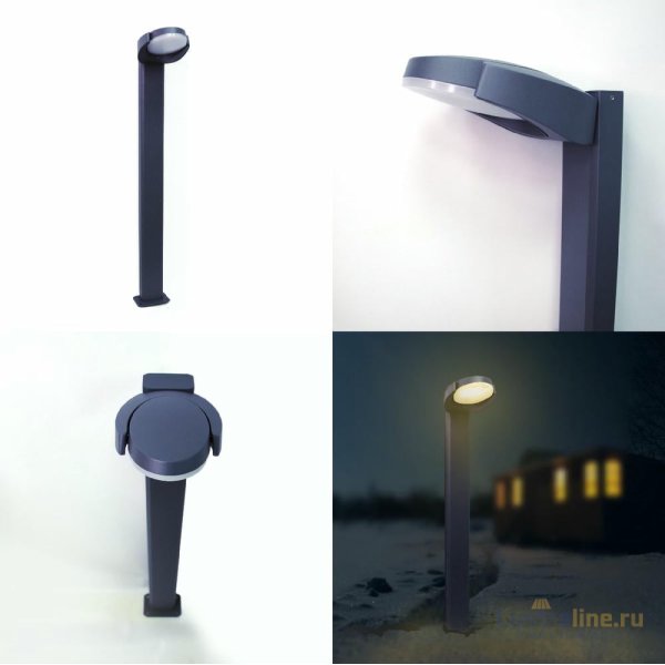 Ландшафтный светильник Elvan PJ-1511/1-8.3W-WW-Gr Ландшафтный светильник Elvan PJ-1511/1-8.3W-WW-Gr