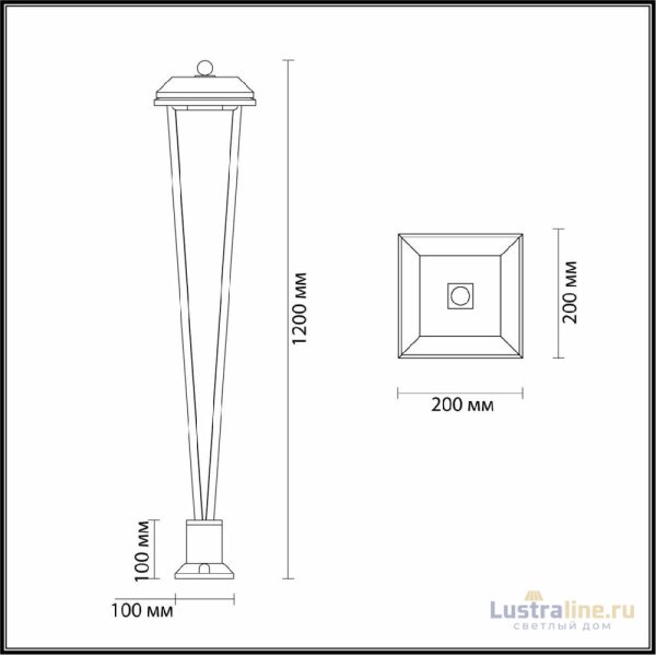 Ландшафтный светильник Odeon Light Bearitz 6655/12GA Ландшафтный светильник Odeon Light Bearitz 6655/12GA