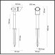Грунтовый светильник Odeon Light Nature Stima 6648/6GL3