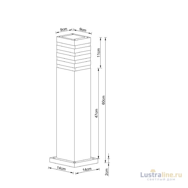 Ландшафтный светильник Arte Lamp Heather A4416PA-1BK Ландшафтный светильник Arte Lamp Heather A4416PA-1BK