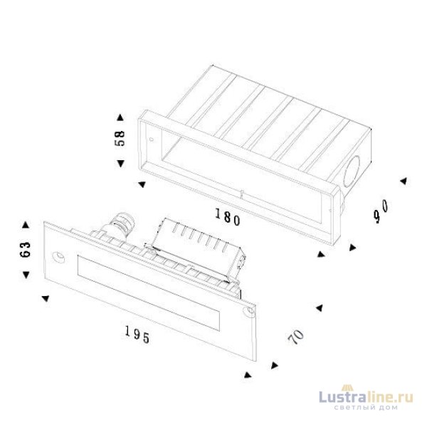 Уличный светильник Deko-Light Line 730292