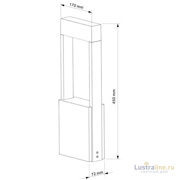 Ландшафтный светильник Deko-Light Chertan 450 733043