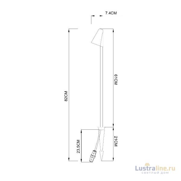 Грунтовый светильник Arte Lamp Muphrid A4109FN-1BK Грунтовый светильник Arte Lamp Muphrid A4109FN-1BK