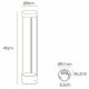 Ландшафтный светильник Arte Lamp New York A1645PA-1BK