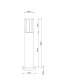 Ландшафтный светильник Arte Lamp Seginus A6515PA-1BK